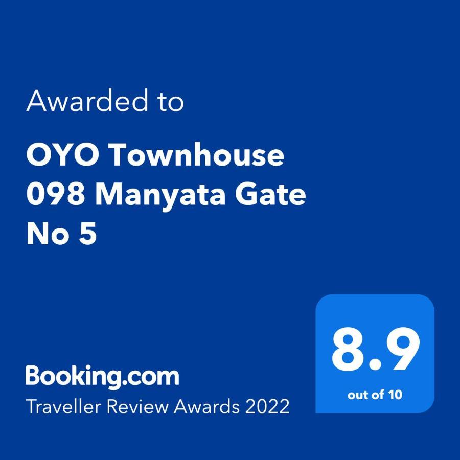 Oyo Townhouse 098 Manyata Gate No 5 Hotel Bangalore Bagian luar foto
